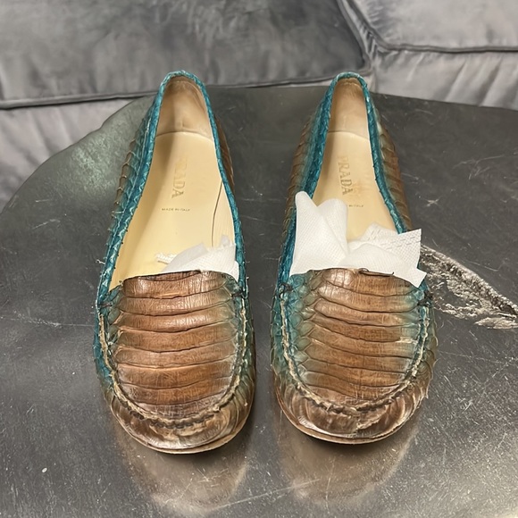 Prada Crocodile Loafers - Picture 2 of 5